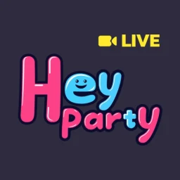 Ícone de HeyParty - Chat room & Live